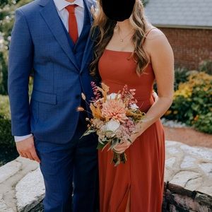 Davids Bridal Cinnamon dress (0)